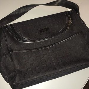 Gucci diaper bag